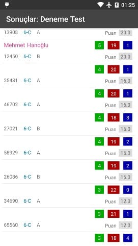 ABC Optik Okuyucu Ekran Görüntüsü 9